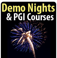 Demo Nights and P G I Courses,Pre-register Now!